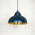 Hammered Brass Harborne Pendant in Dusk | From The Anvil - Harborne - From The Anvil - Yester Home