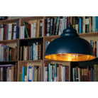 Hammered Brass Harborne Pendant in Dusk | From The Anvil-Harborne-Yester Home