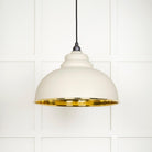 Hammered Brass Harborne Pendant in Teasel | From The Anvil - Harborne - From The Anvil - Yester Home