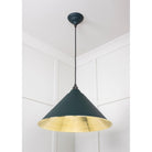 Hammered Brass Hockley Pendant in Dingle | From The Anvil - Hockley - From The Anvil - Yester Home