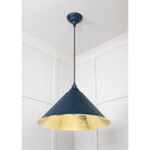 Hammered Brass Hockley Pendant in Dusk | From The Anvil-Hockley-Yester Home