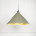 Hammered Brass Hockley Pendant in Tump | From The Anvil - Hockley - From The Anvil - Yester Home