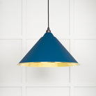 Hammered Brass Hockley Pendant in Upstream | From The Anvil - Hockley - From The Anvil - Yester Home