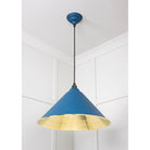 Hammered Brass Hockley Pendant in Upstream | From The Anvil - Hockley - From The Anvil - Yester Home
