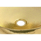 Hammered Brass Round Sink | From The Anvil-Sinks-Yester Home
