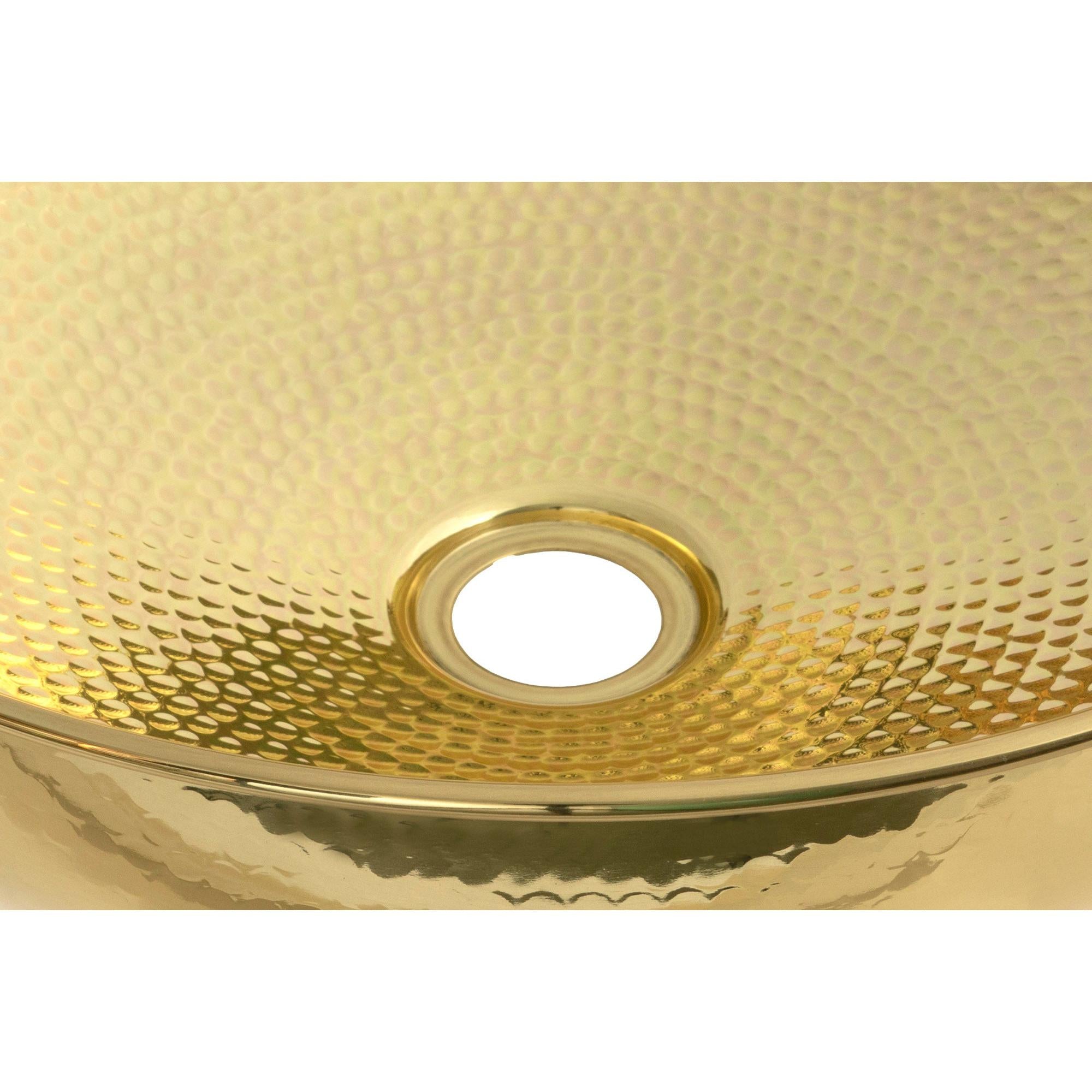Hammered Brass Round Sink | From The Anvil - Sinks - From The Anvil - Yester Home