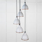 Hammered Copper Brindley Cluster Pendant in Birch | From The Anvil - Cluster Pendants - From The Anvil - Yester Home