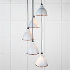 Hammered Copper Brindley Cluster Pendant in Birch | From The Anvil-Cluster Pendants-Yester Home