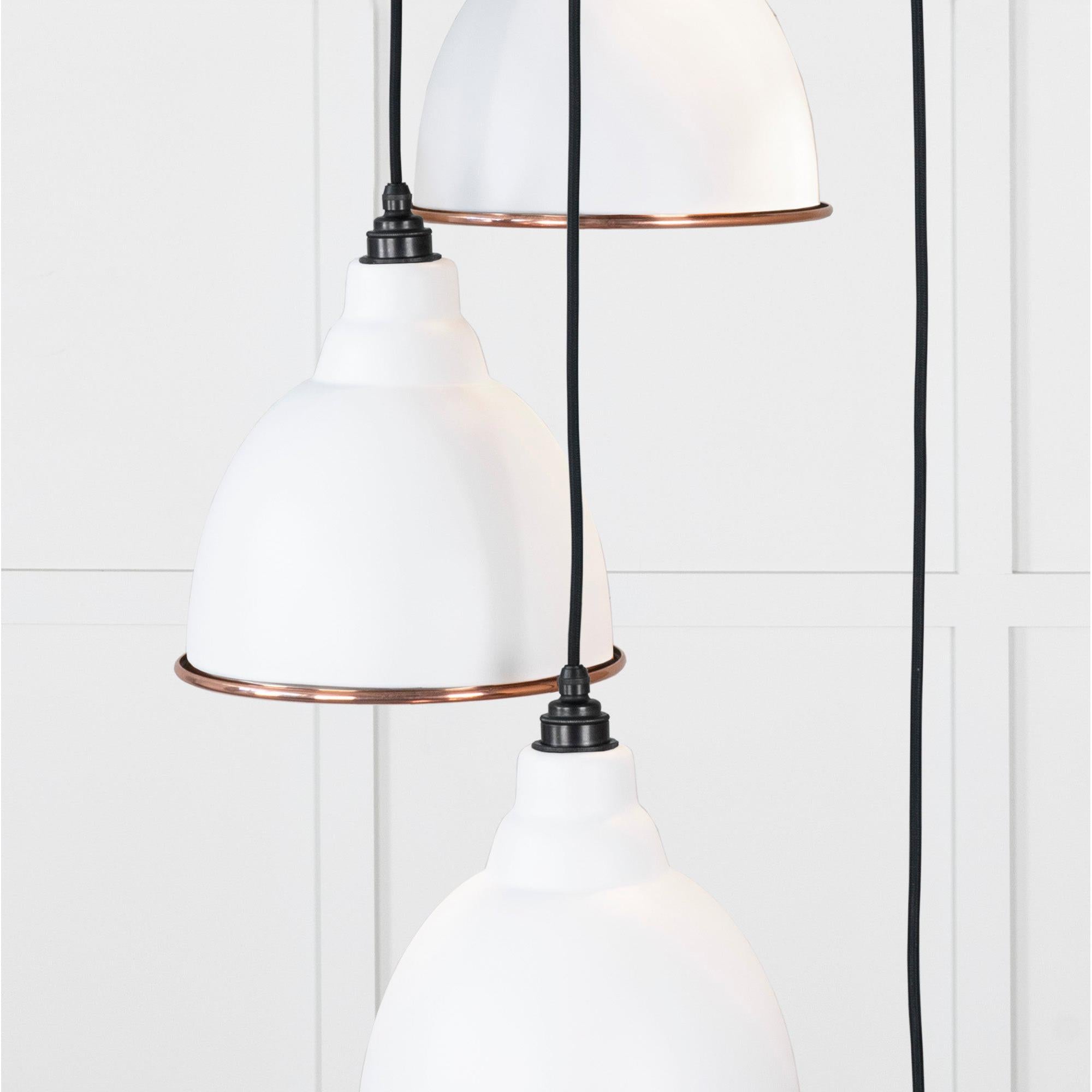 Hammered Copper Brindley Cluster Pendant in Flock | From The Anvil - Cluster Pendants - From The Anvil - Yester Home