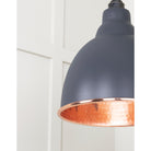 Hammered Copper Brindley Cluster Pendant in Slate | From The Anvil - Cluster Pendants - From The Anvil - Yester Home