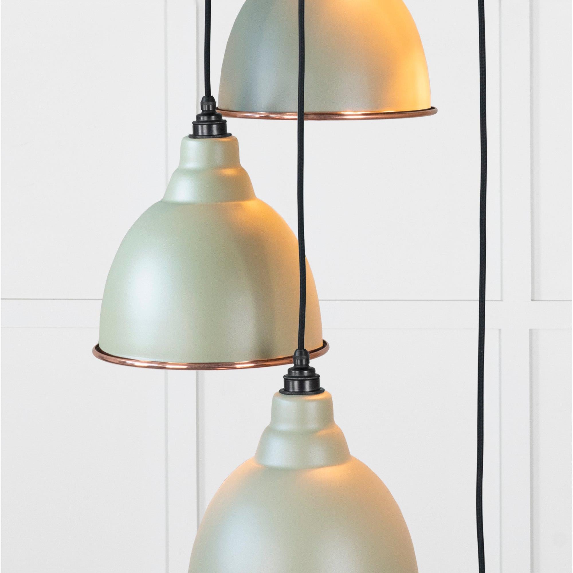 Hammered Copper Brindley Cluster Pendant in Tump | From The Anvil - Cluster Pendants - From The Anvil - Yester Home