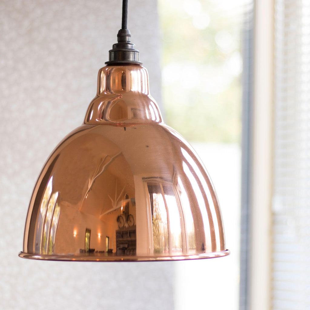 Hammered Copper Brindley Pendant | From The Anvil-Brindley-Yester Home