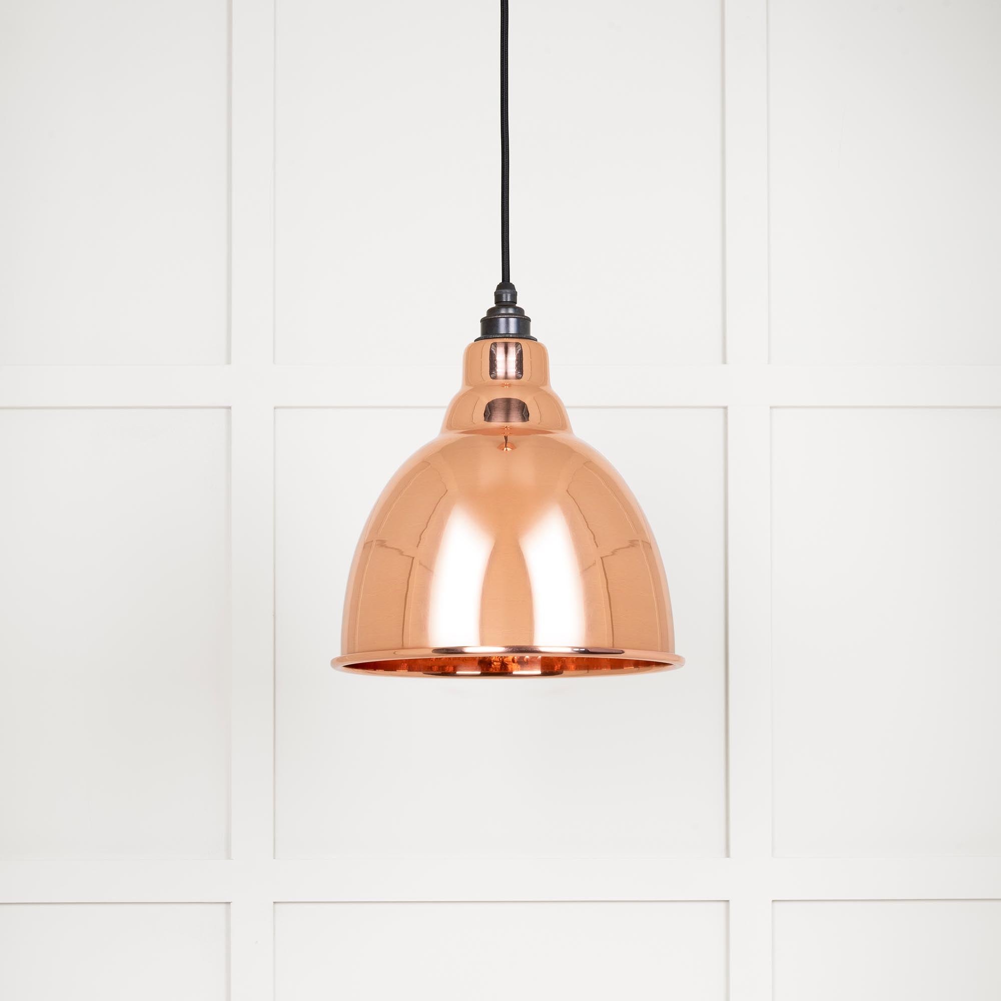 Hammered Copper Brindley Pendant | From The Anvil - Brindley - From The Anvil - Yester Home