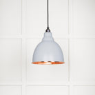 Hammered Copper Brindley Pendant in Birch | From The Anvil - Brindley - From The Anvil - Yester Home