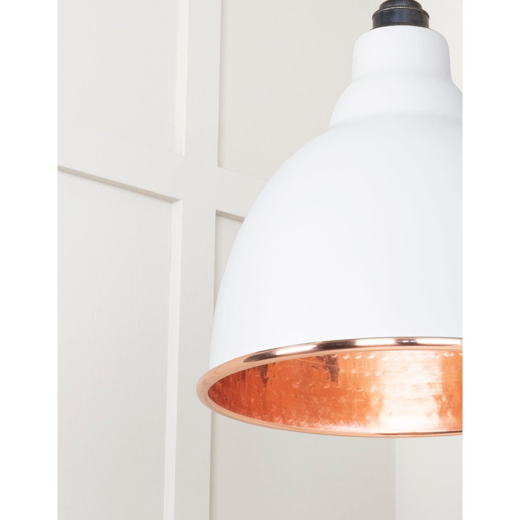 Hammered Copper Brindley Pendant in Flock | From The Anvil-Brindley-Yester Home
