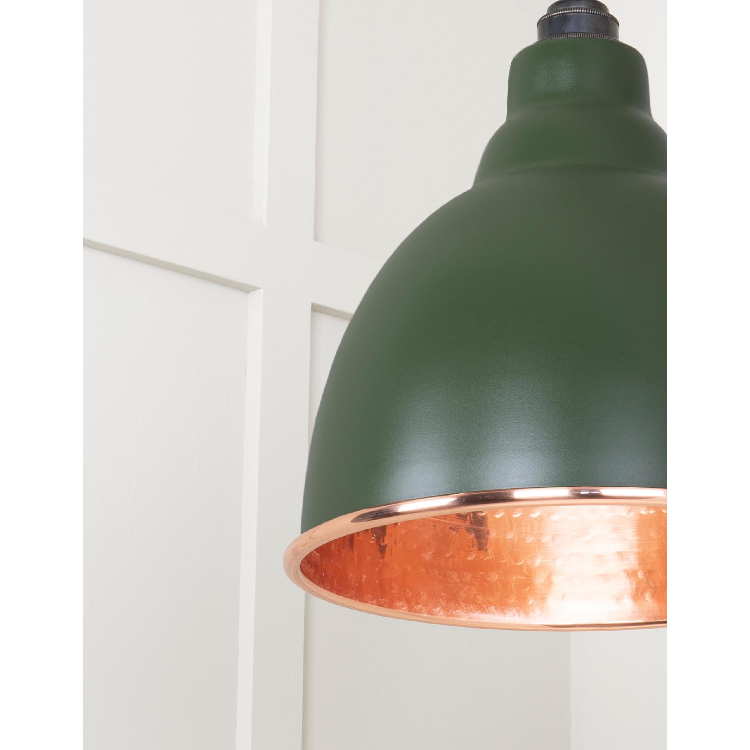 Hammered Copper Brindley Pendant in Heath | From The Anvil - Brindley - From The Anvil - Yester Home