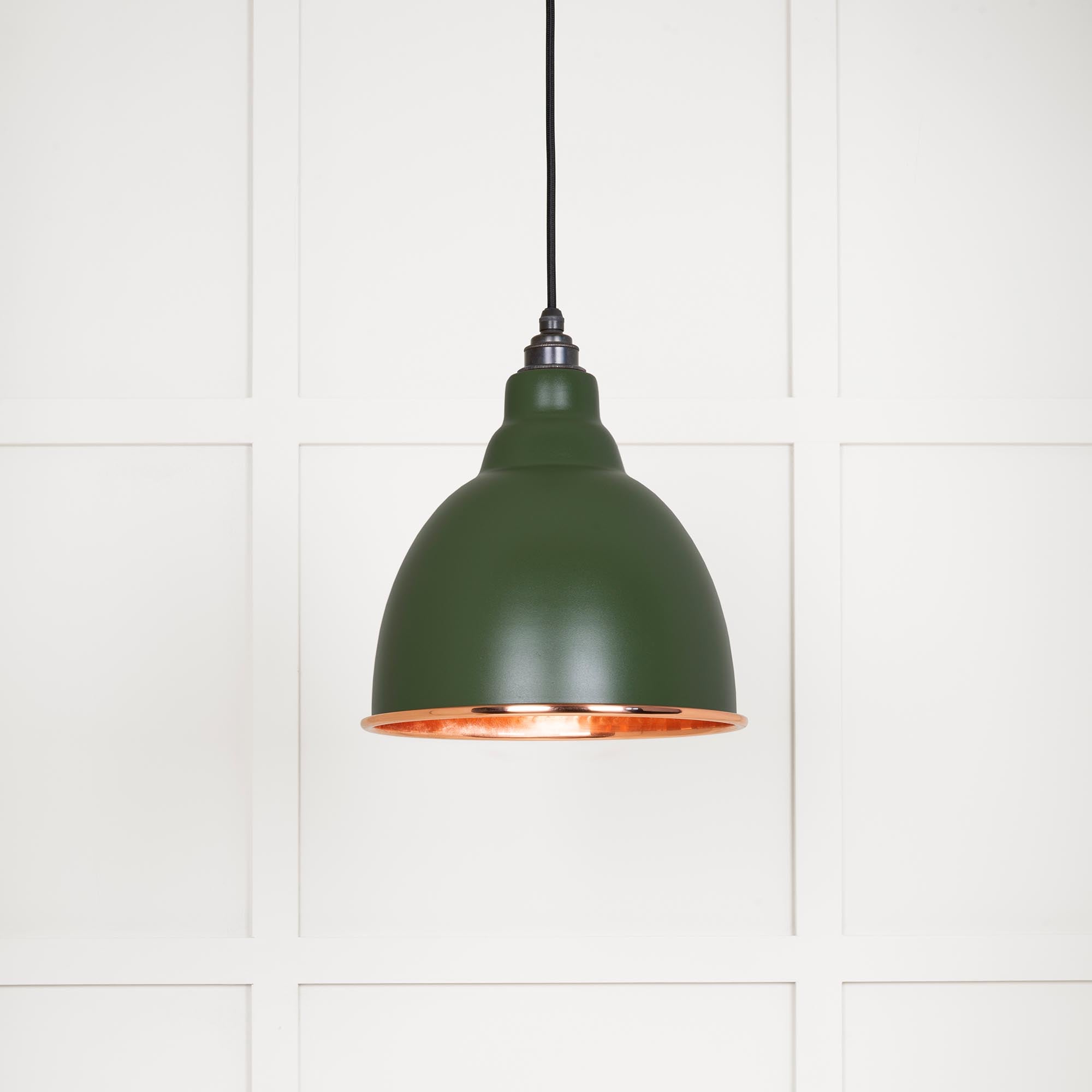 Hammered Copper Brindley Pendant in Heath | From The Anvil - Brindley - From The Anvil - Yester Home