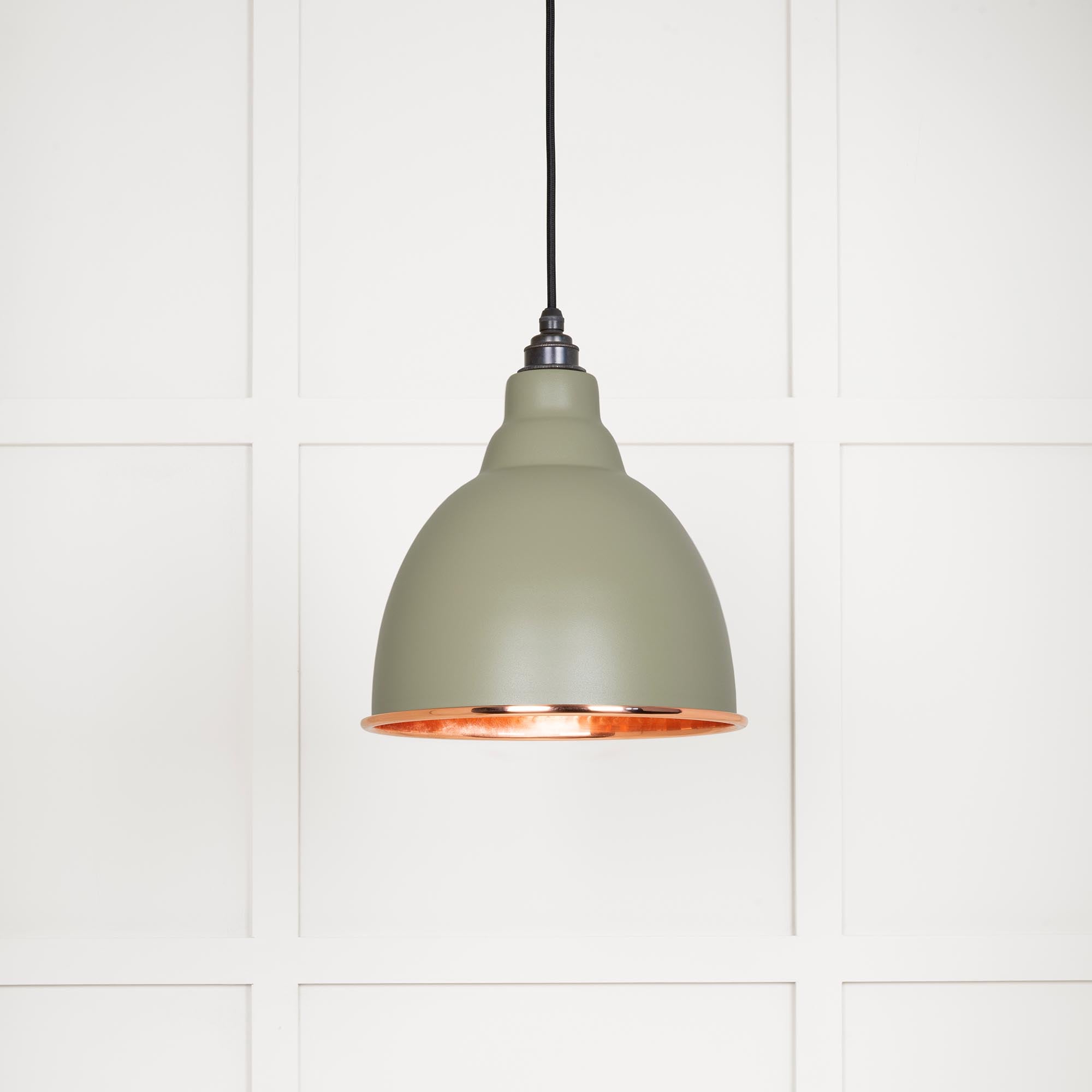 Hammered Copper Brindley Pendant in Tump | From The Anvil - Brindley - From The Anvil - Yester Home