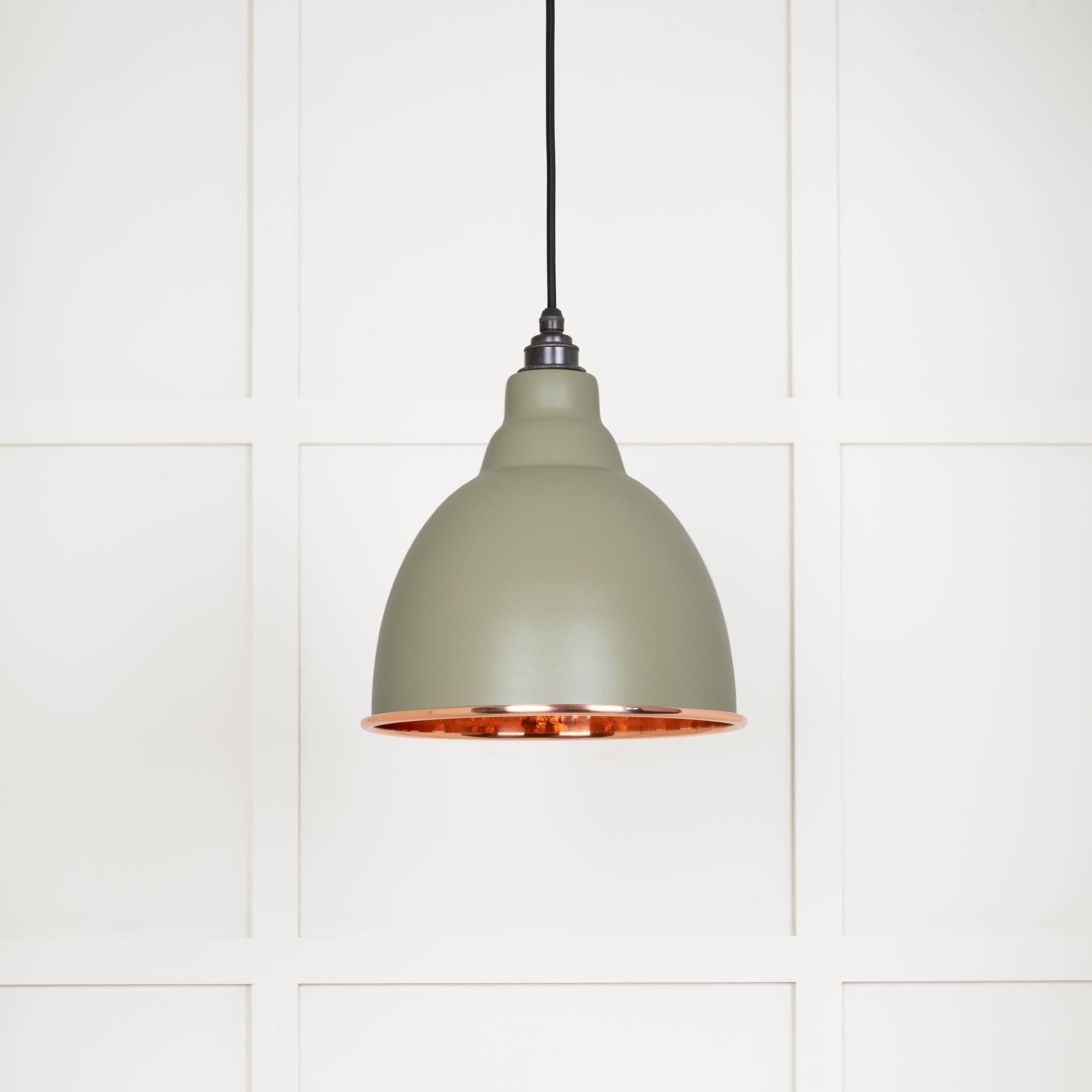 Hammered Copper Brindley Pendant in Tump | From The Anvil - Brindley - From The Anvil - Yester Home