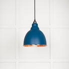 Hammered Copper Brindley Pendant in Upstream | From The Anvil - Brindley - From The Anvil - Yester Home