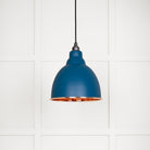 Hammered Copper Brindley Pendant in Upstream | From The Anvil - Brindley - From The Anvil - Yester Home