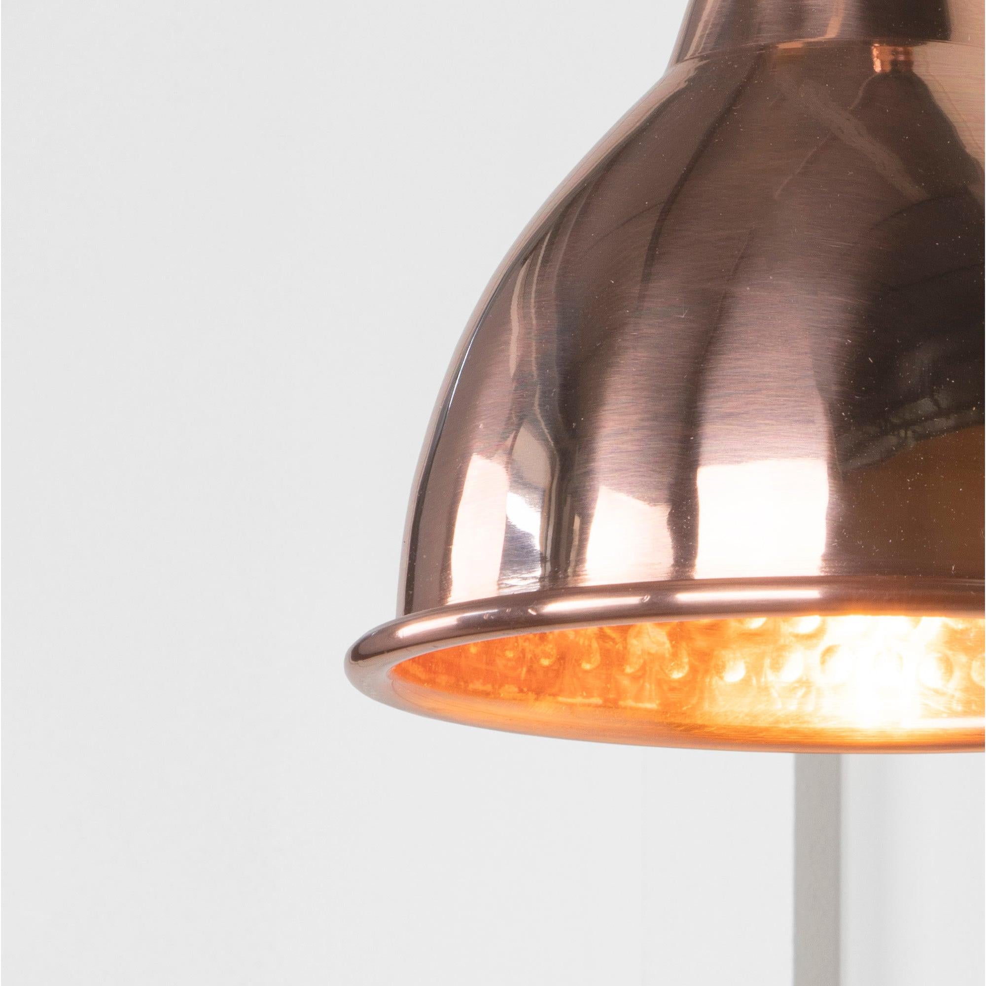 Hammered Copper Brindley Wall Light | From The Anvil - Wall Lights - From The Anvil - Yester Home
