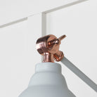 Hammered Copper Brindley Wall Light in Birch | From The Anvil - Wall Lights - From The Anvil - Yester Home