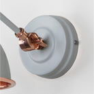 Hammered Copper Brindley Wall Light in Birch | From The Anvil - Wall Lights - From The Anvil - Yester Home