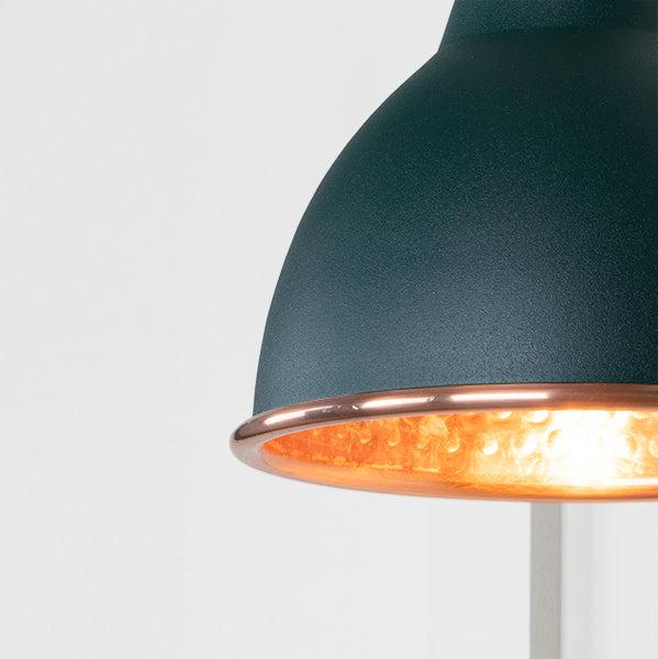 Hammered Copper Brindley Wall Light in Dingle | From The Anvil-Wall Lights-Yester Home