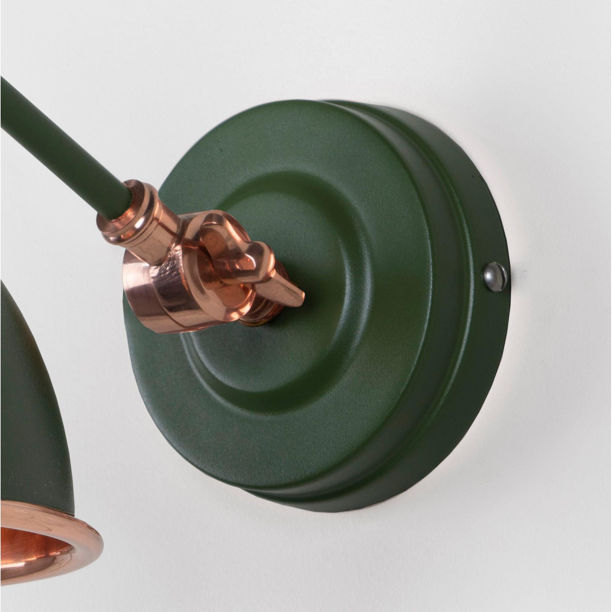Hammered Copper Brindley Wall Light in Heath | From The Anvil - Wall Lights - From The Anvil - Yester Home