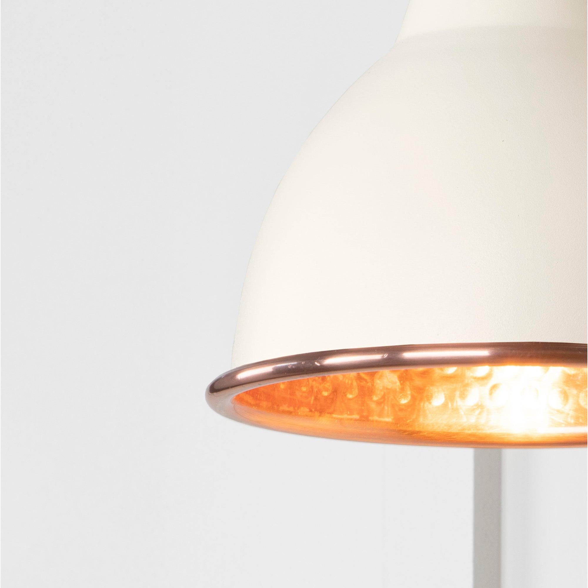 Hammered Copper Brindley Wall Light in Teasel | From The Anvil - Wall Lights - From The Anvil - Yester Home