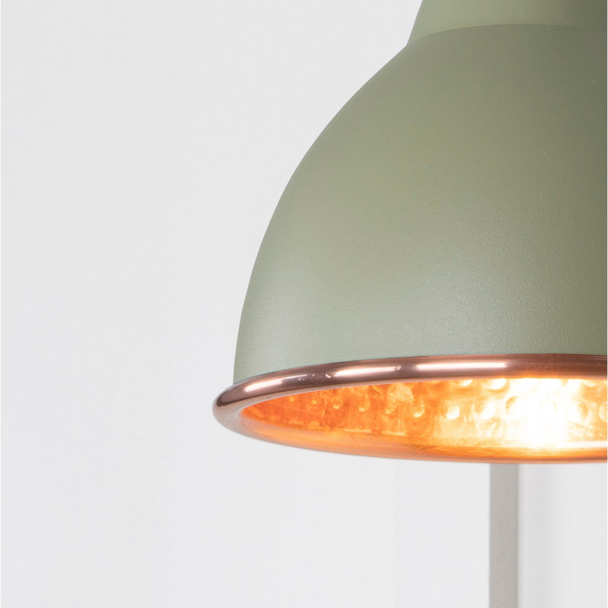 Hammered Copper Brindley Wall Light in Tump | From The Anvil - Wall Lights - From The Anvil - Yester Home