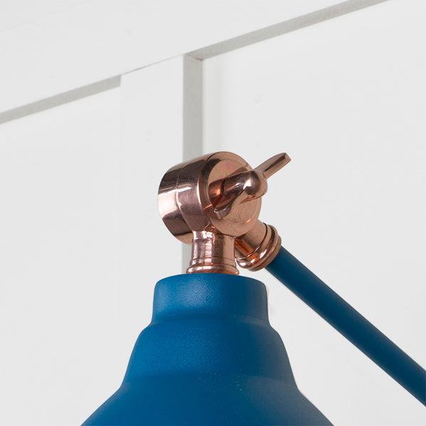 Hammered Copper Brindley Wall Light in Upstream | From The Anvil-Wall Lights-Yester Home