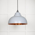 Hammered Copper Harborne Pendant in Birch | From The Anvil - Harborne - From The Anvil - Yester Home