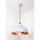 Hammered Copper Harborne Pendant in Birch | From The Anvil - Harborne - From The Anvil - Yester Home
