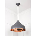 Hammered Copper Harborne Pendant in Bluff | From The Anvil - Harborne - From The Anvil - Yester Home