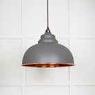 Hammered Copper Harborne Pendant in Bluff | From The Anvil - Harborne - From The Anvil - Yester Home