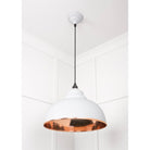 Hammered Copper Harborne Pendant in Flock | From The Anvil - Harborne - From The Anvil - Yester Home