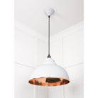 Hammered Copper Harborne Pendant in Flock | From The Anvil-Harborne-Yester Home