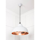 Hammered Copper Harborne Pendant in Flock | From The Anvil-Harborne-Yester Home