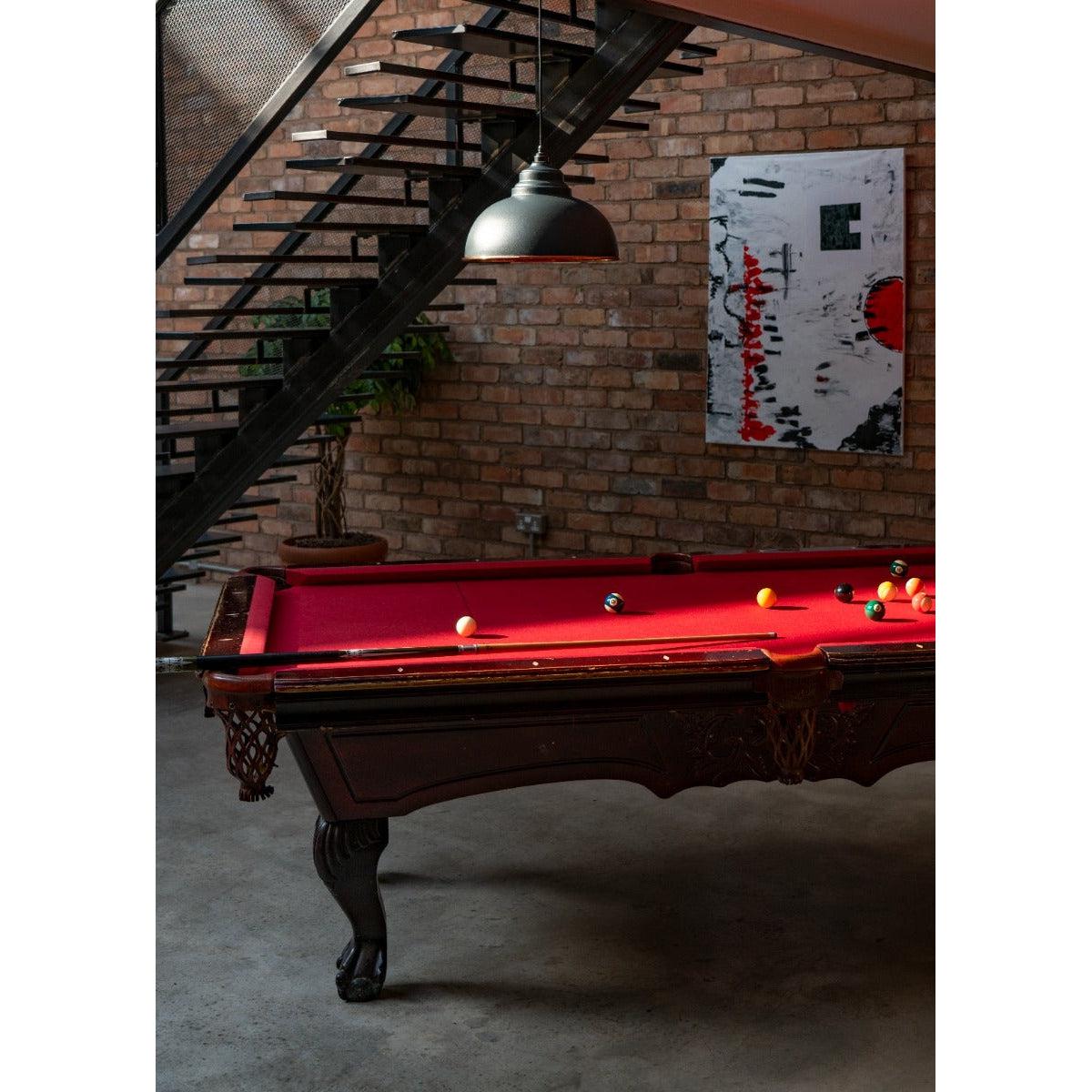 Hammered Copper Harborne Pendant in Soot | From The Anvil-Harborne-Yester Home