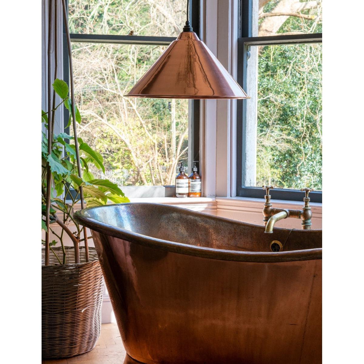 Hammered Copper Hockley Pendant | From The Anvil-Hockley-Yester Home