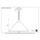 Hammered Copper Hockley Pendant | From The Anvil-Hockley-Yester Home