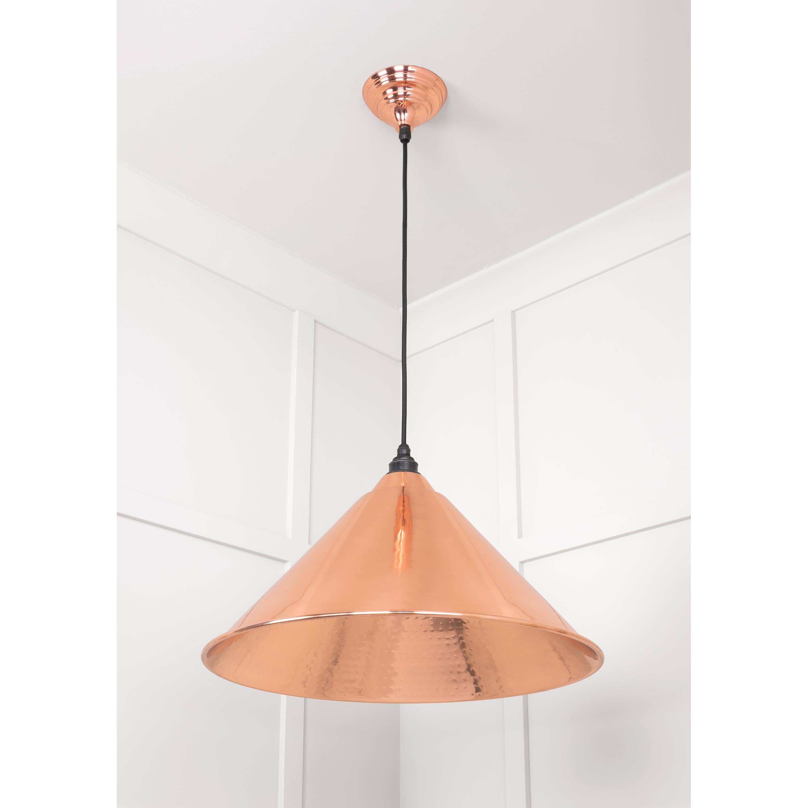 Hammered Copper Hockley Pendant | From The Anvil - Hockley - From The Anvil - Yester Home