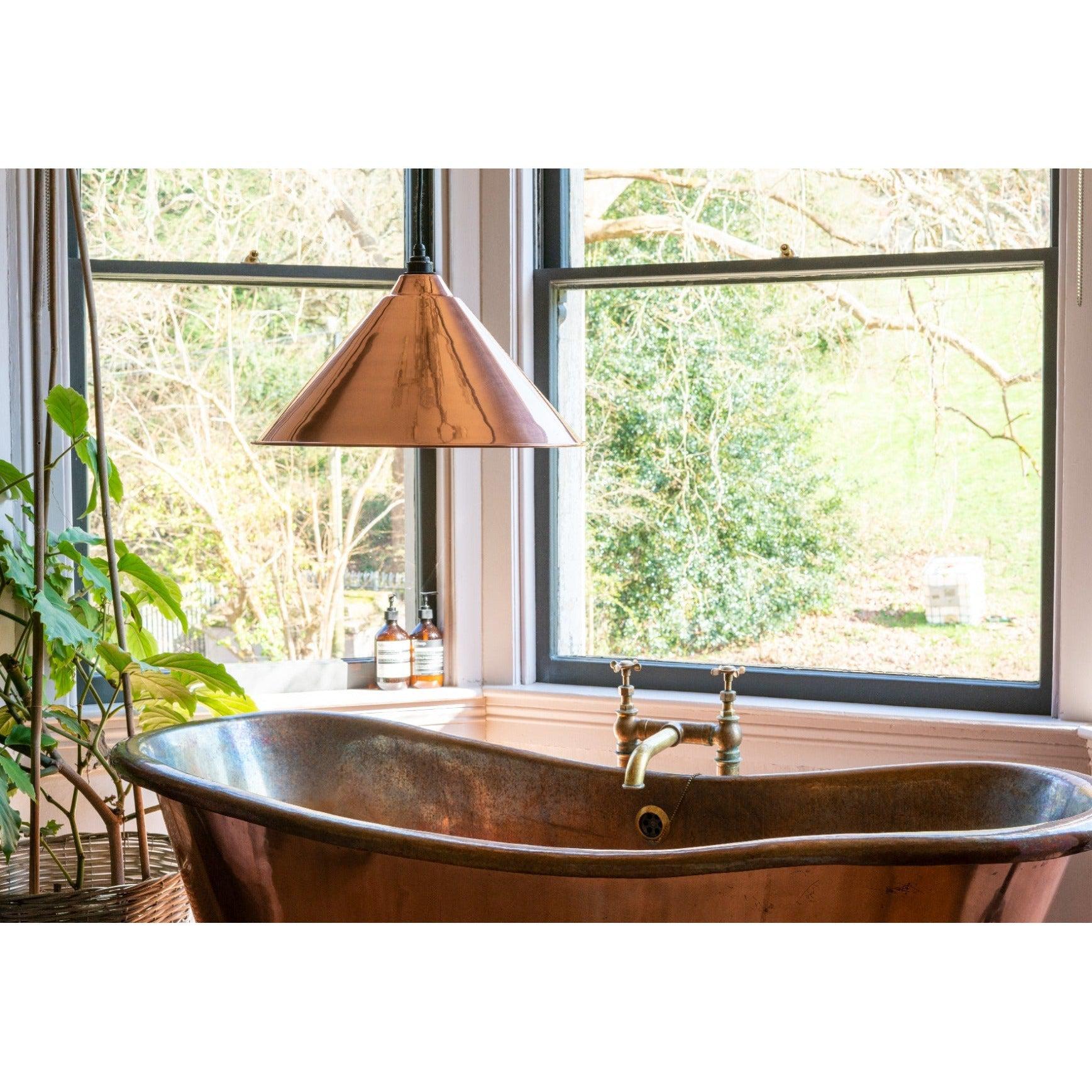 Hammered Copper Hockley Pendant | From The Anvil-Hockley-Yester Home