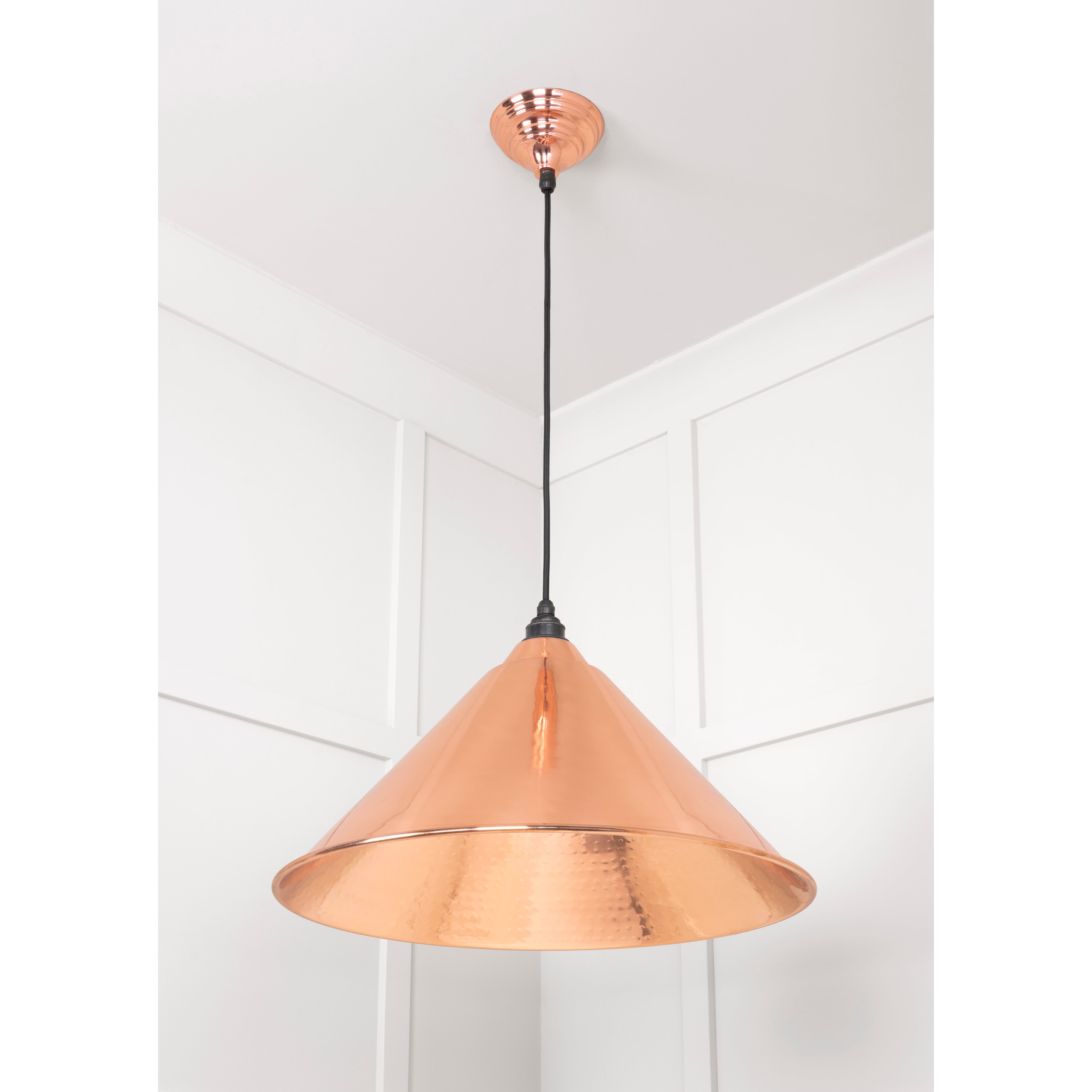 Hammered Copper Hockley Pendant | From The Anvil-Hockley-Yester Home