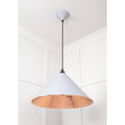 Hammered Copper Hockley Pendant in Birch | From The Anvil-Hockley-Yester Home