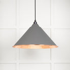 Hammered Copper Hockley Pendant in Bluff | From The Anvil - Hockley - From The Anvil - Yester Home