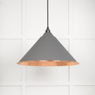 Hammered Copper Hockley Pendant in Bluff | From The Anvil - Hockley - From The Anvil - Yester Home
