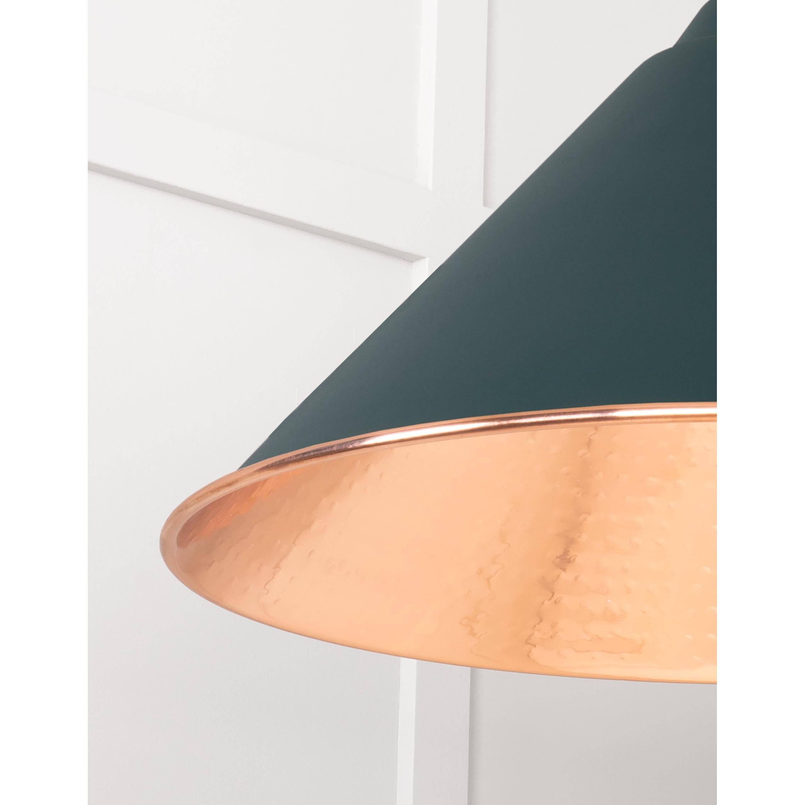 Hammered Copper Hockley Pendant in Dingle  | From The Anvil - Hockley - From The Anvil - Yester Home